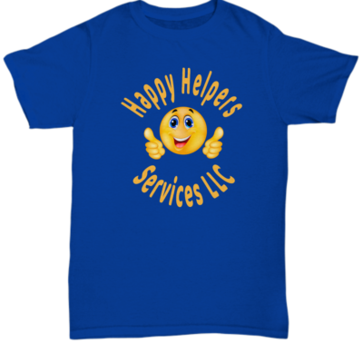 Happy Helpers Unisex Tshirt Front